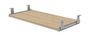 Szuflada/Półka pod klawiaturę do biurka dąb biszkoptowy Tobo