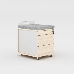 Kontener mobilny ze zdrowych materiałów Health to Office